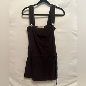 M black Roxy Terry beach cover up